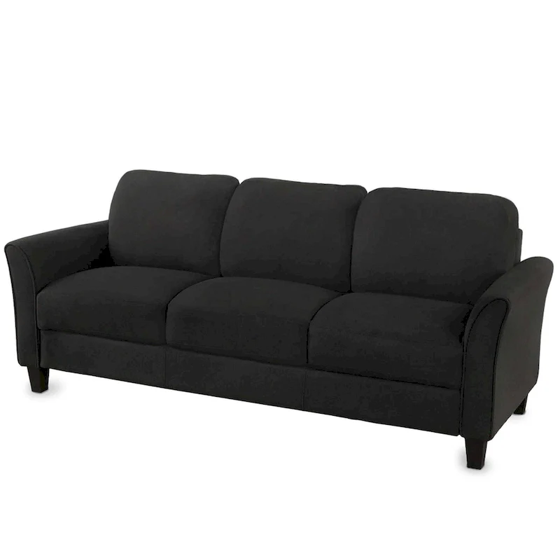 3-Seat Linen Fabric Sofa