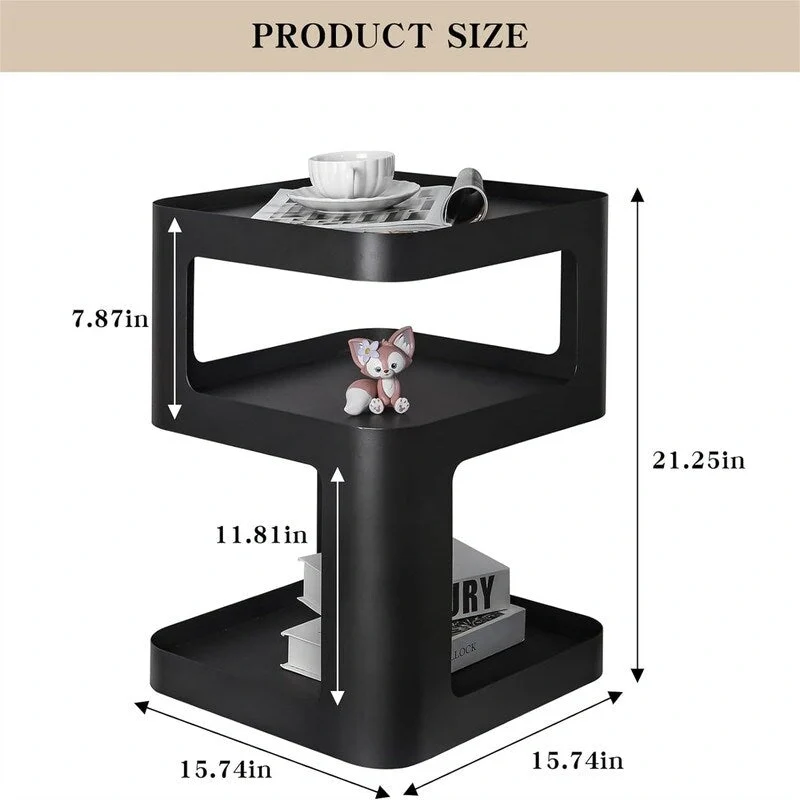 3 Tier Night Stands - 15.74 D x 15.74 W x 21.25 H