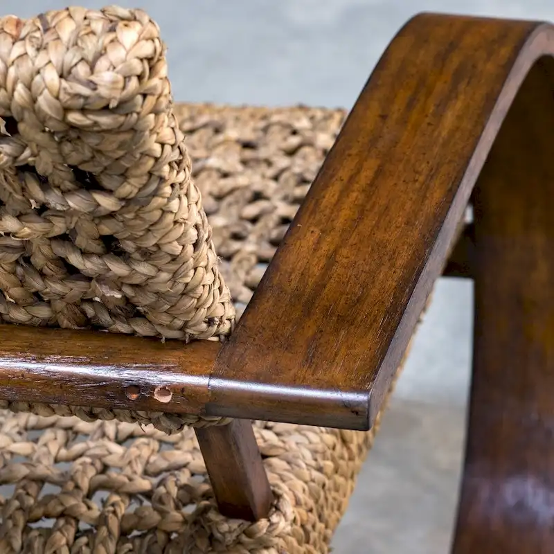 Natural Woven Accent Chair