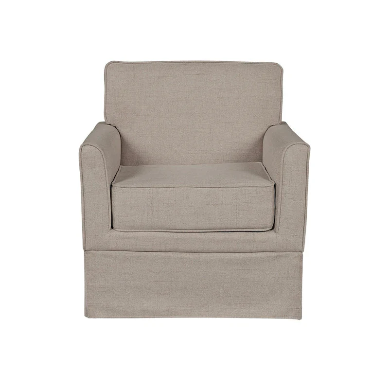 510 Design Paula Slipcover Accent Armchair - 30W x 30.5D x 33H