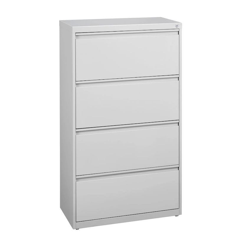 Hirsh HL10000 Commercial 4-drawer Lateral File Cabinet