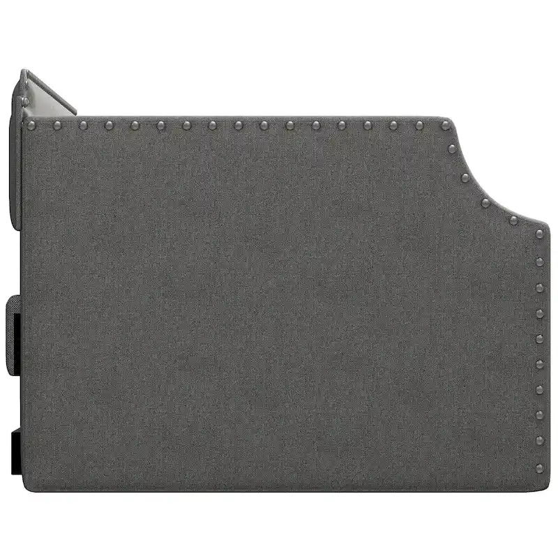 Merax Twin Upholstered Daybed with Trundle