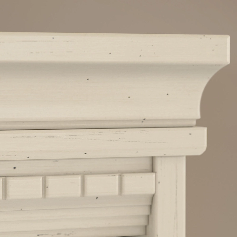 Fairview 60W Desk with Hutch, Cabinet and Bookcase by Bush Furniture