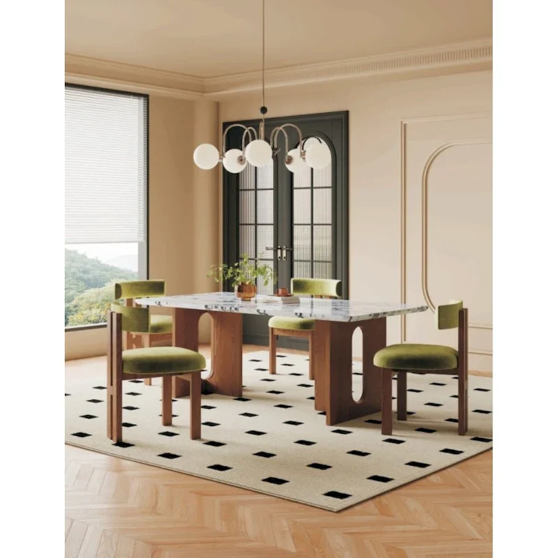 Hazelnut Brown Dining Chair Set - 2 Piece