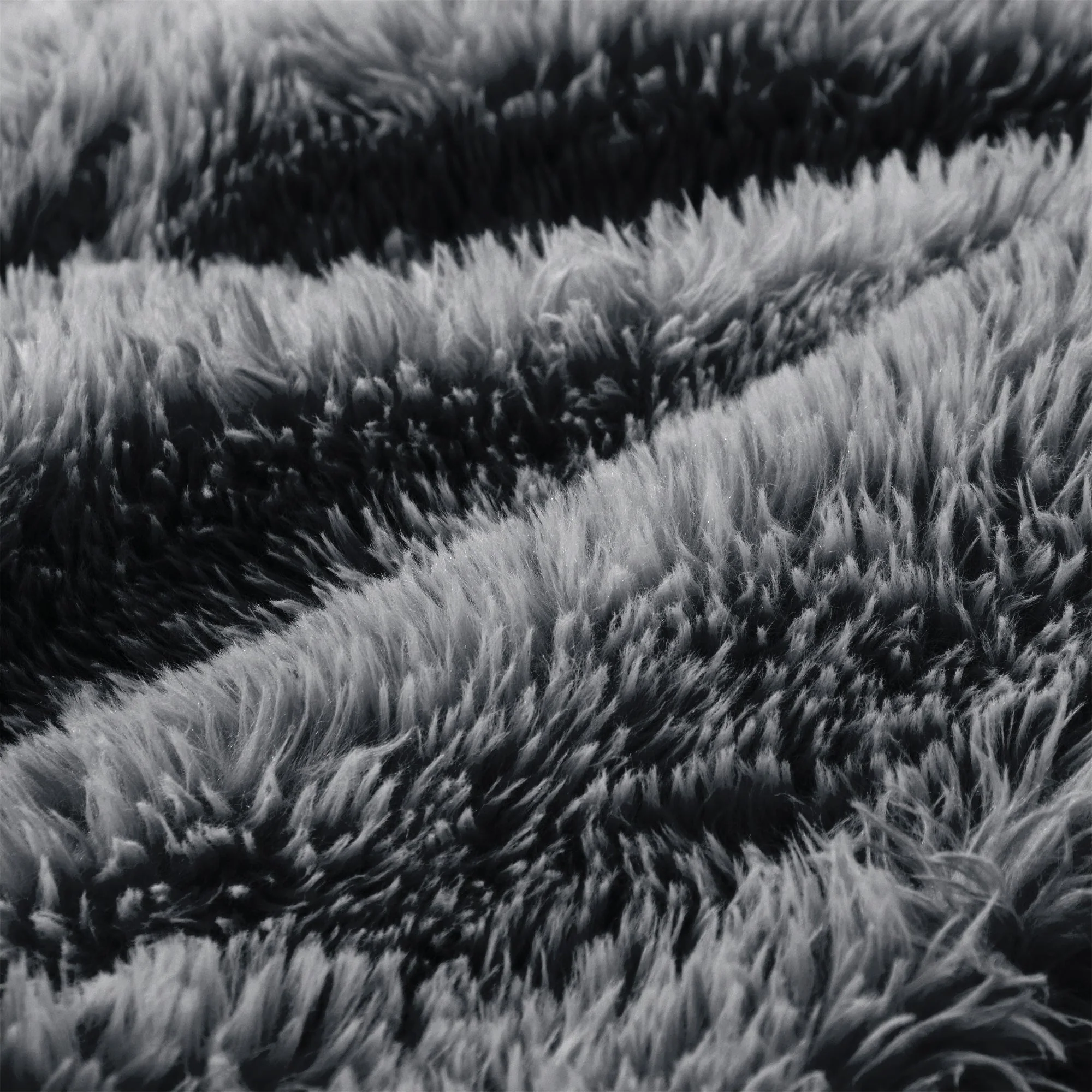 Soft Teddy Plush Ergonomic Design L-shaped Loveseat Sofa with Ottoman