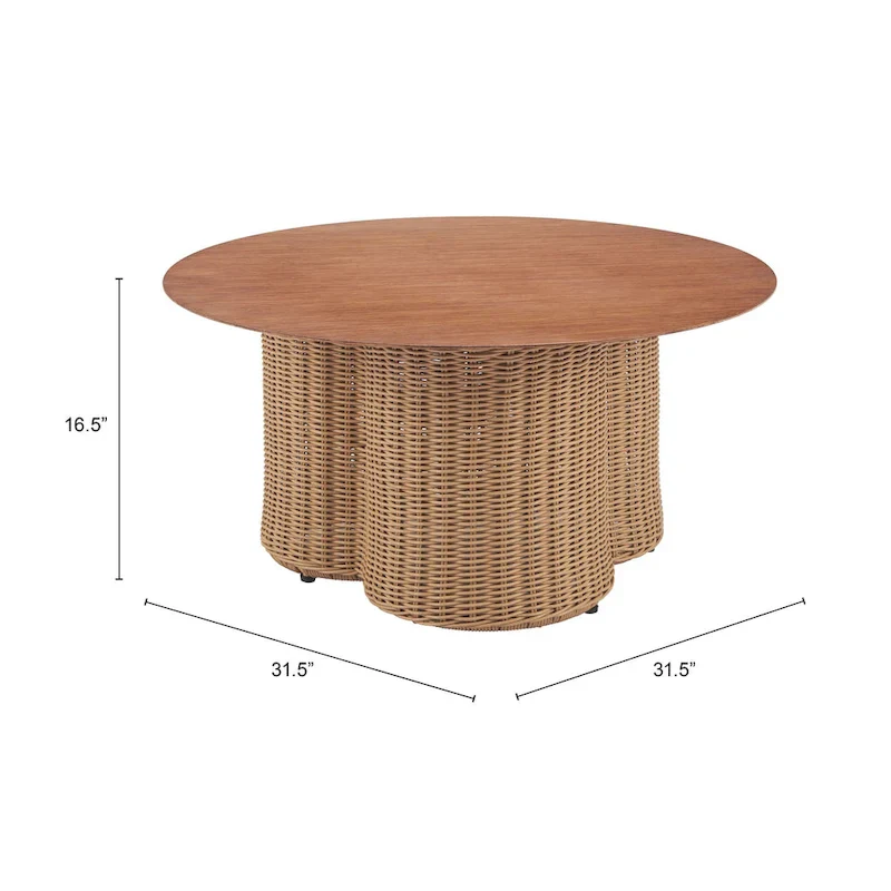 Soka Coffee Table Natural