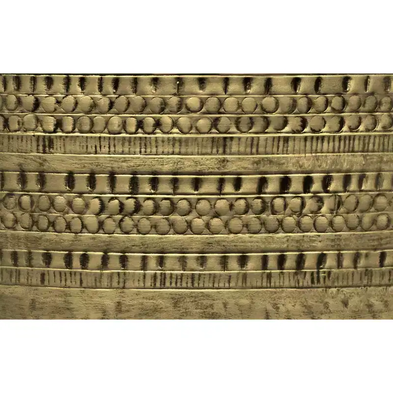 Jean 29.5 inch Wide Boho Metal Coffee Table, Assembled