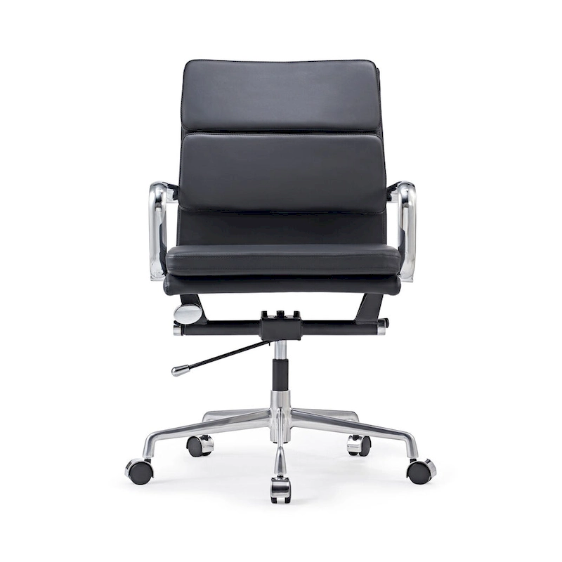 CAROCC Office Chair PU Leather Adjustable ErgoChair with Thickened Cushion - N/A