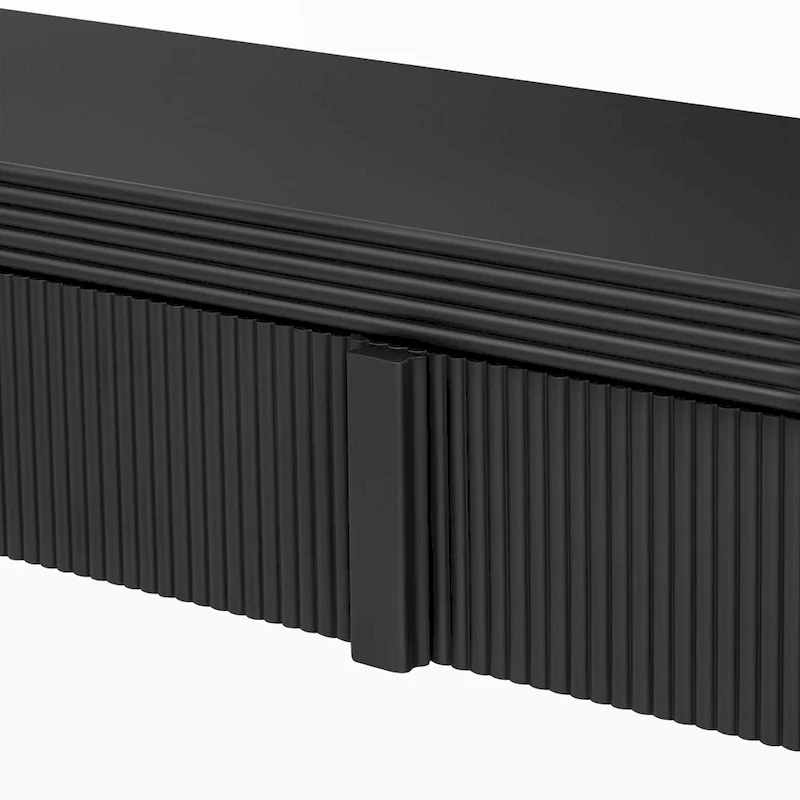 Unique Modern Rounded Silhouette Console Table