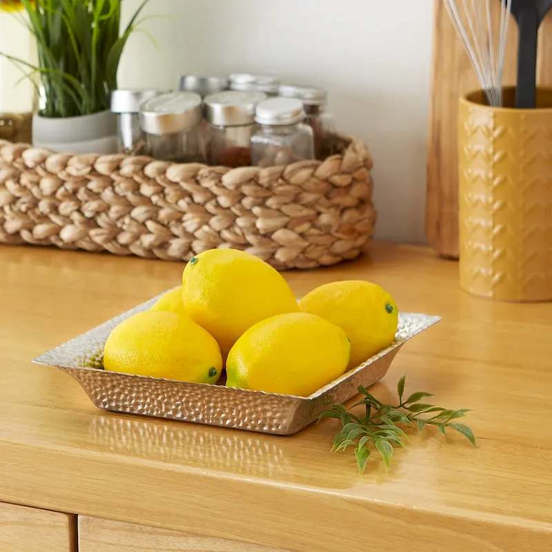 8.25-Inch Square Stainless Steel Kitchen Tray