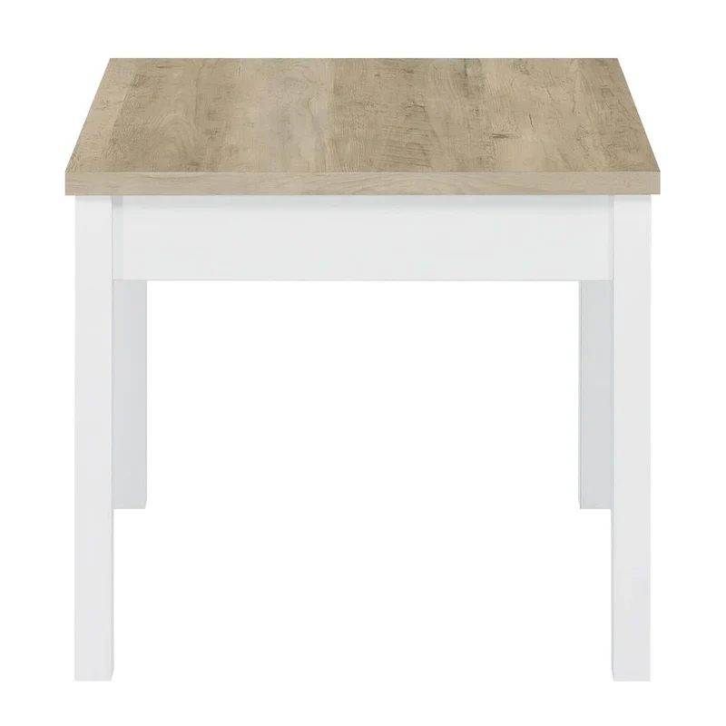 Hudson Antique Pine and White 3-piece Coffee Table Set