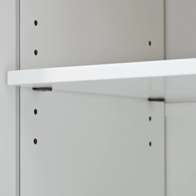 Kitchen Island with Drop Leaf and LED Light