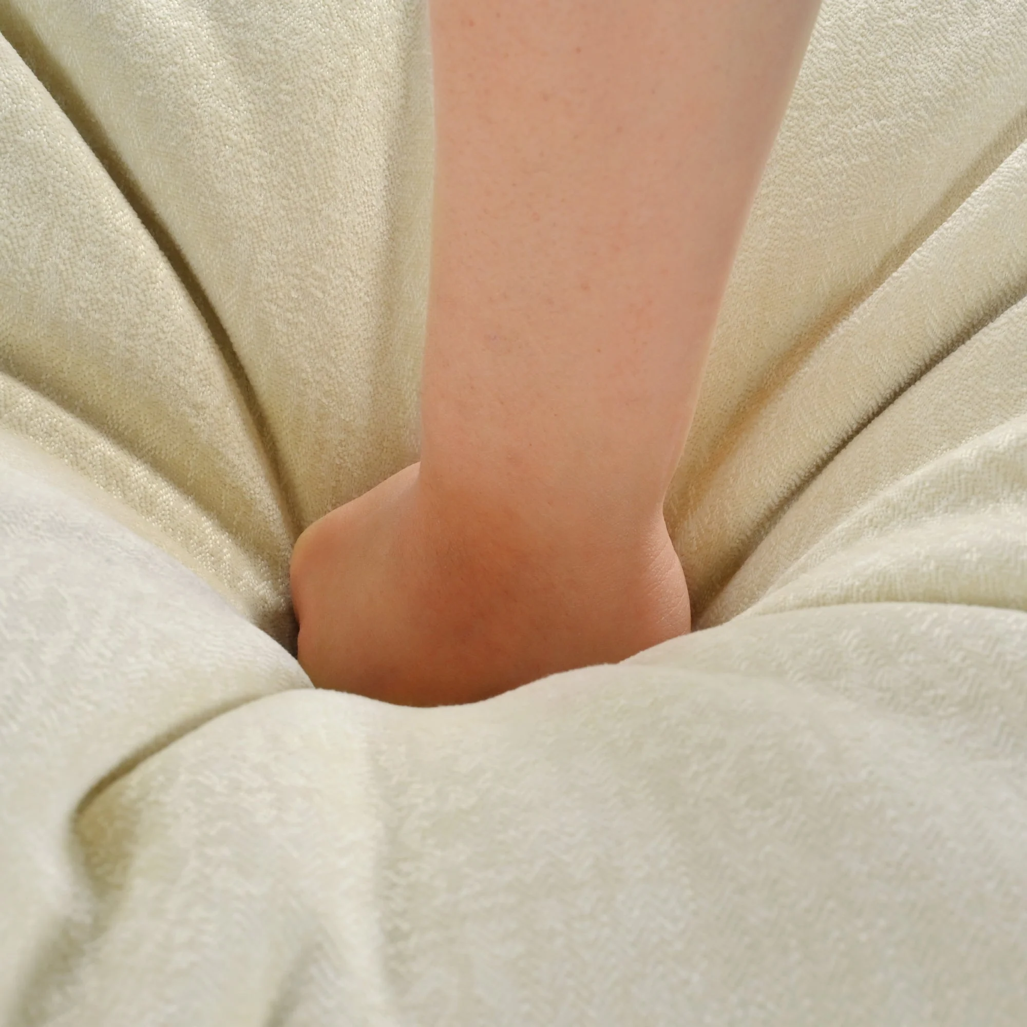 Walker Edison | Chenille Sectional Sofa with Adjustable Armrest Pillows