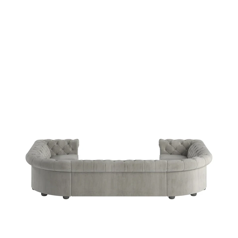 Knightsbridge Chesterfield U-shaped Sectional by iNSPIRE Q Artisan