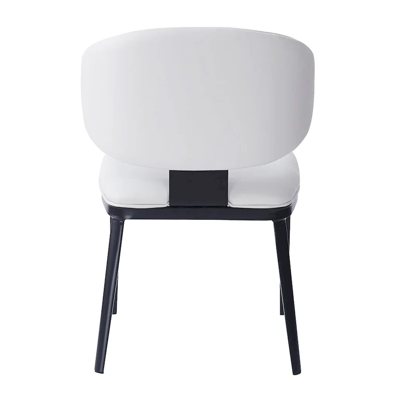 '- PU Leather Upholstered Dining Chairs