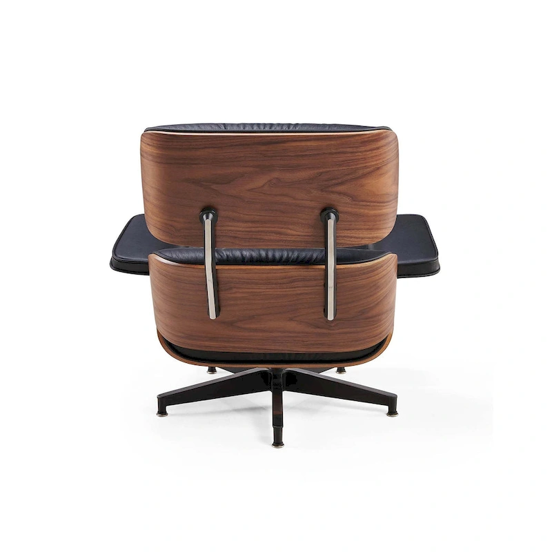 Mid Century Modern Leather Lounge Chair Armchair Recliner