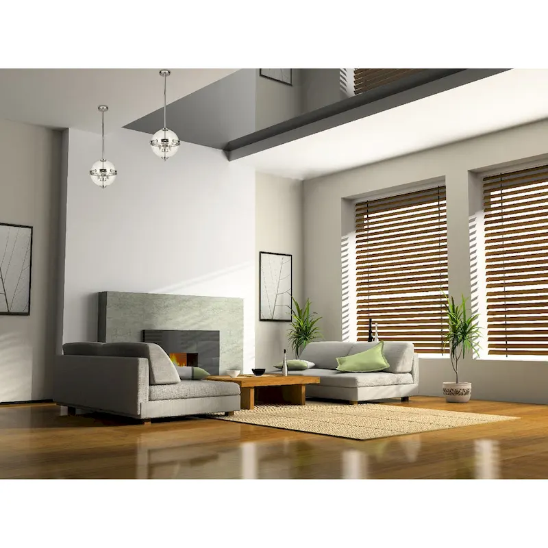 Eglo Cecilia Chrome Pendant with Clear Glass