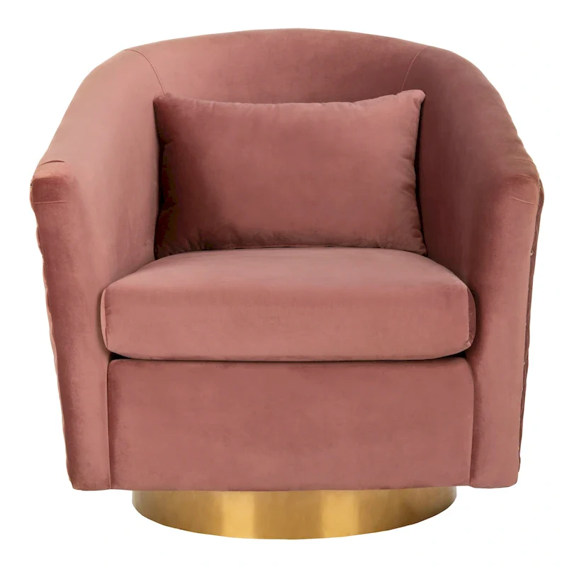 Quilted Swivel Tub Chair - 30Wx32Dx30H