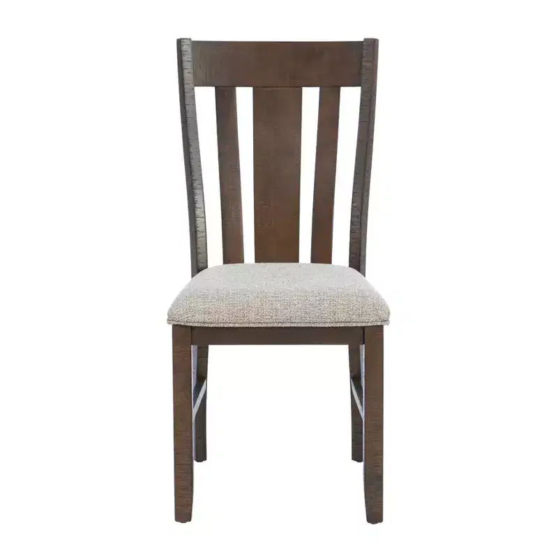 Powell 6pc Rectangle Lewis Dining Set Brown
