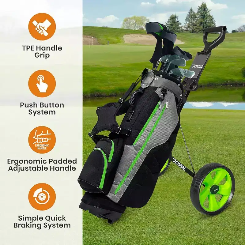 3-Wheel Collapsible Golf Cart