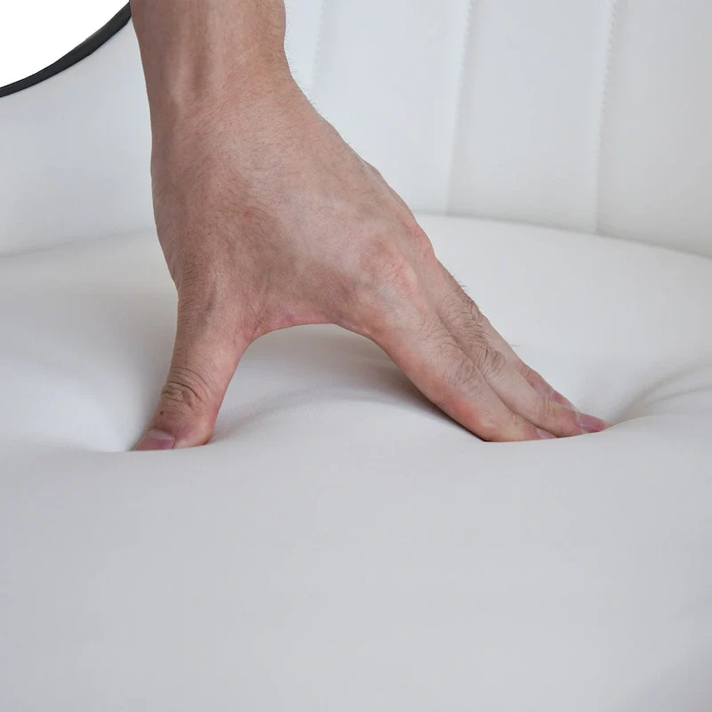 Set of 2 Modern Upholstered PU Leather Dining Chair