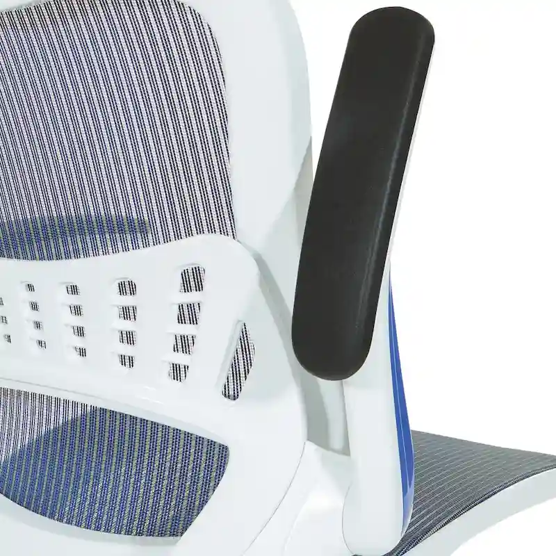 Riley Office Chair with White Mesh Seat and Back