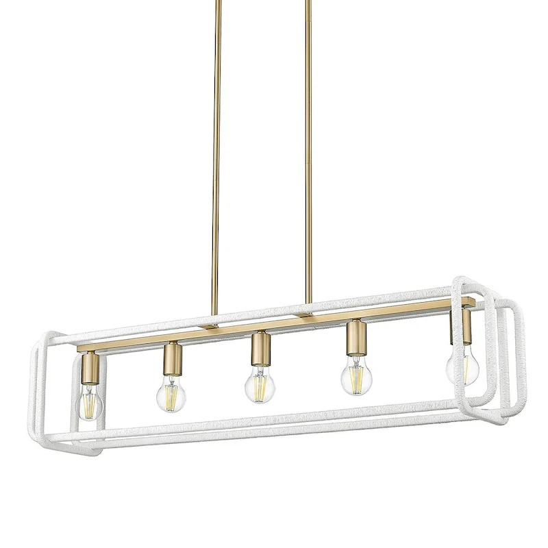 Camden 41.125  Wide 5-Light Linear Pendant