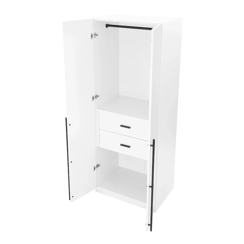 Lee Modern 2.0 Freestanding Wardrobe Closet Armoire