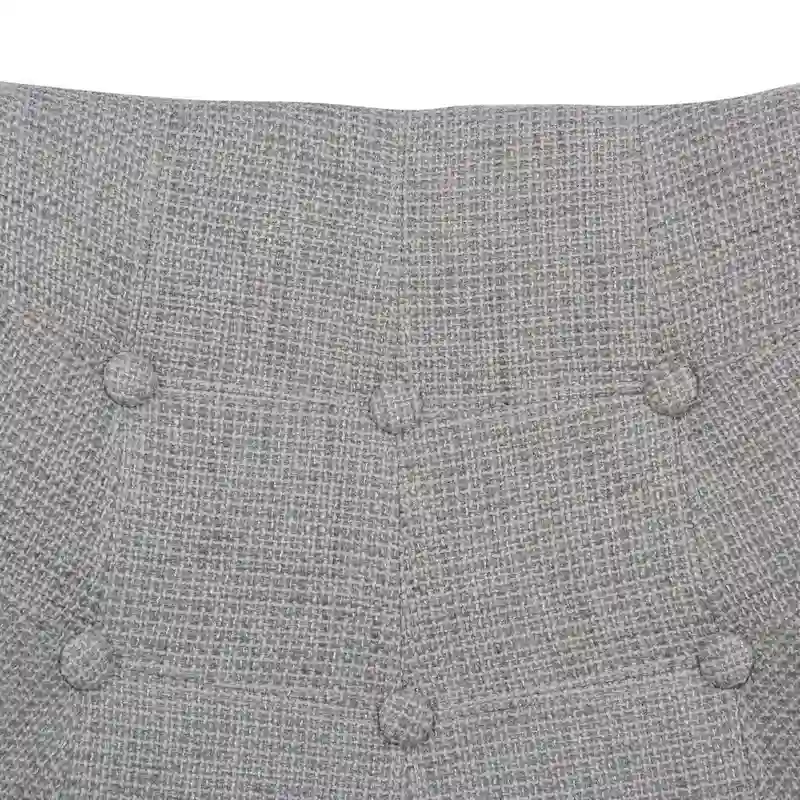 Polyester Upholstered Rocking Nursing Chair - Modern Accent Armchair for Home, Living Room, Bedroom