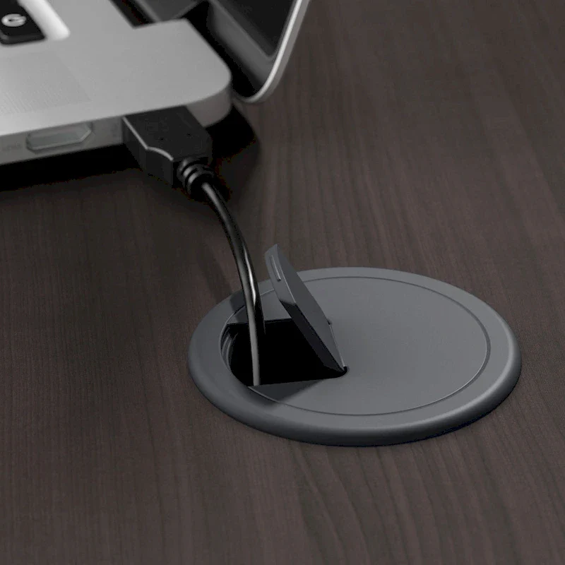 60W 3-position L-shaped Sit to Stand Desk with Hutch by