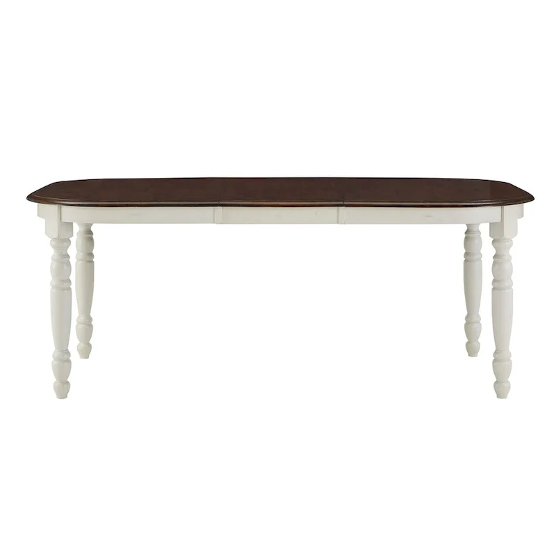 Mackenzie Country Antique Two-tone Dining Table by iNSPIRE Q Classic