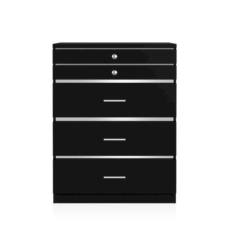 Mary Glam 5-Drawer Jewelry Armoire with Felt by Furniture of America