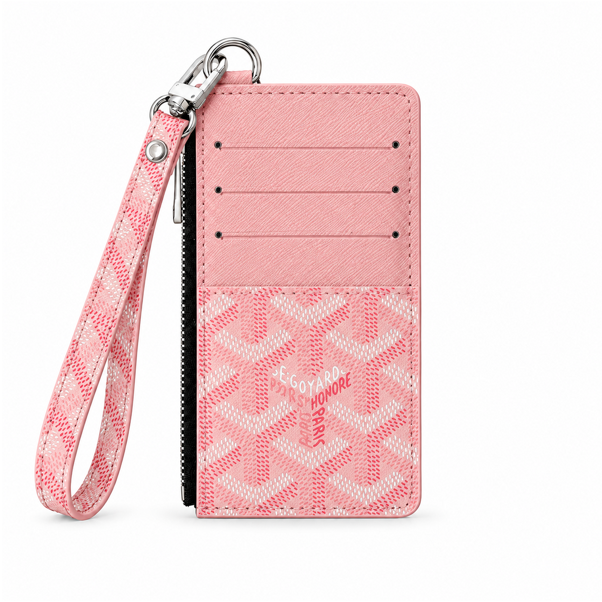 GO Chevron Zipline 06 Wrist Strap Card Holder - Vania Cases