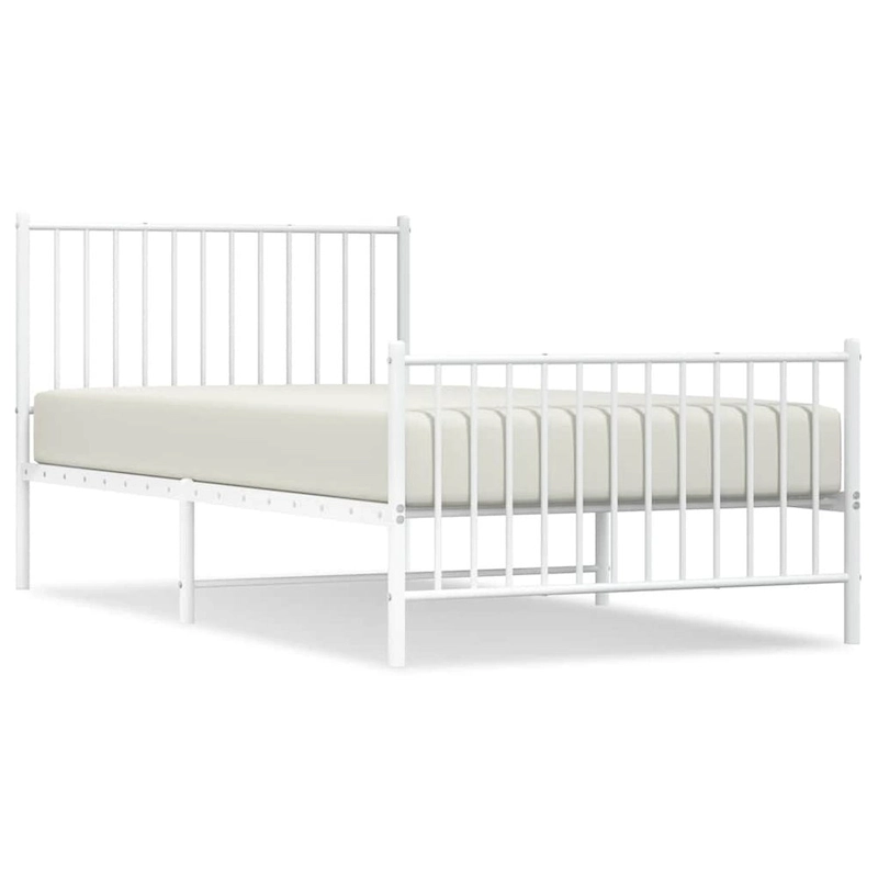 vidaXL Metal Bed Frame, No Mattress