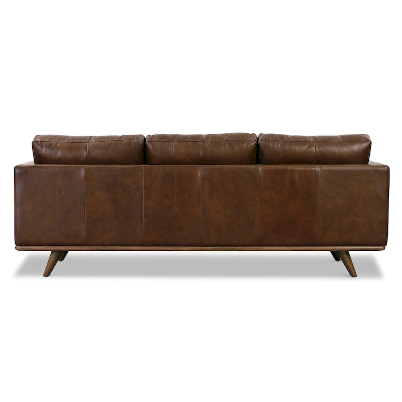 Poly & Bark Nolita 85 Sofa - Full Grain Genuine Italian Leather