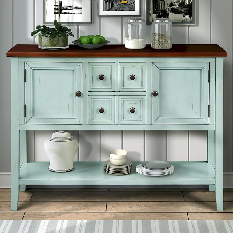GZMR Cambridge Series Buffet Sideboard Console Table Retro Design