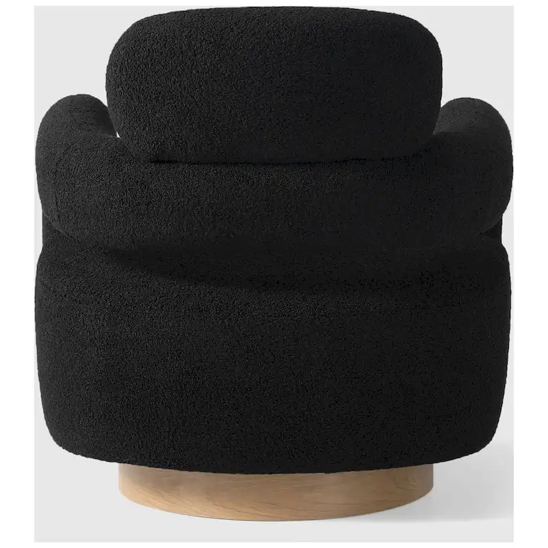 Bayville 29 Wide Sherpa Swivel Chair