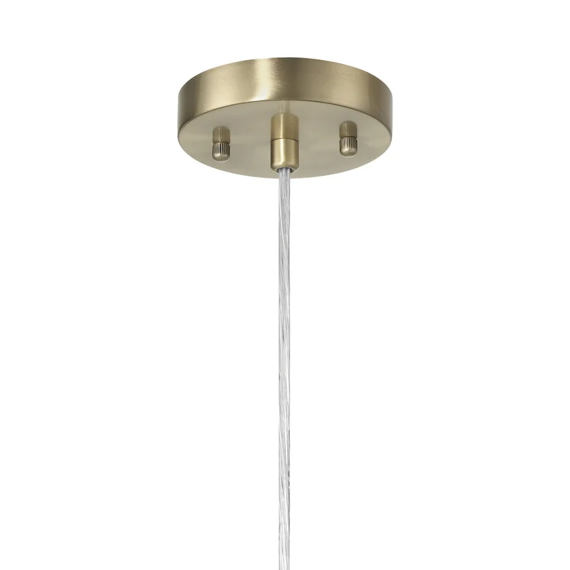 Bella Metal and Handwoven Wicker Drum Ceiling Light - 16.0 L x 16.0 W x 10.0 H