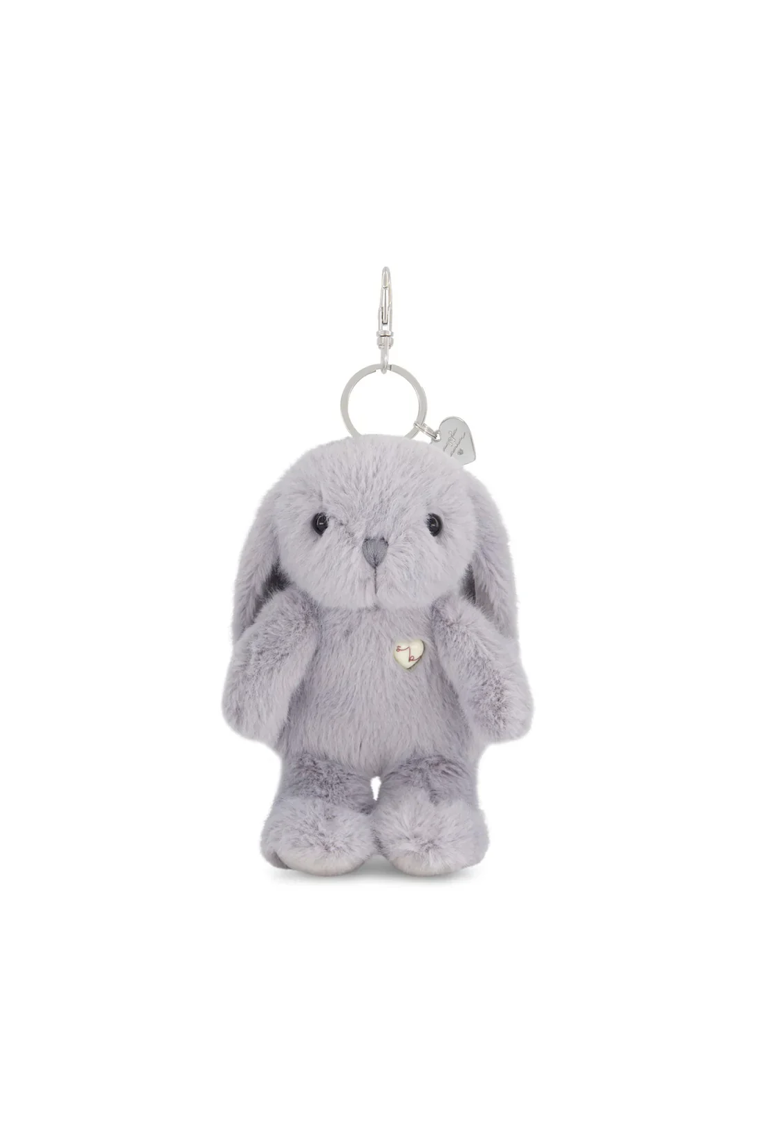 Snuggle Bunnies - Penelope Keyring - Silver