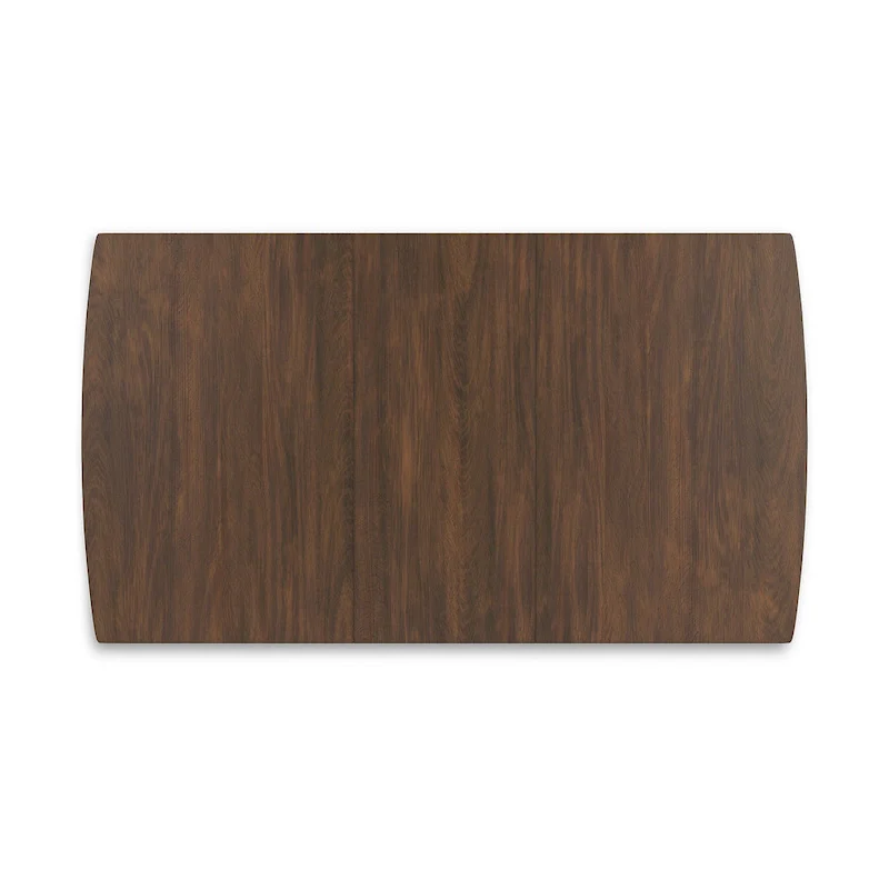 Signature Design by Ashley Lyncott Brown Rectangular Dining Butterfly Extension Table - 36W x 48/64D x 30H