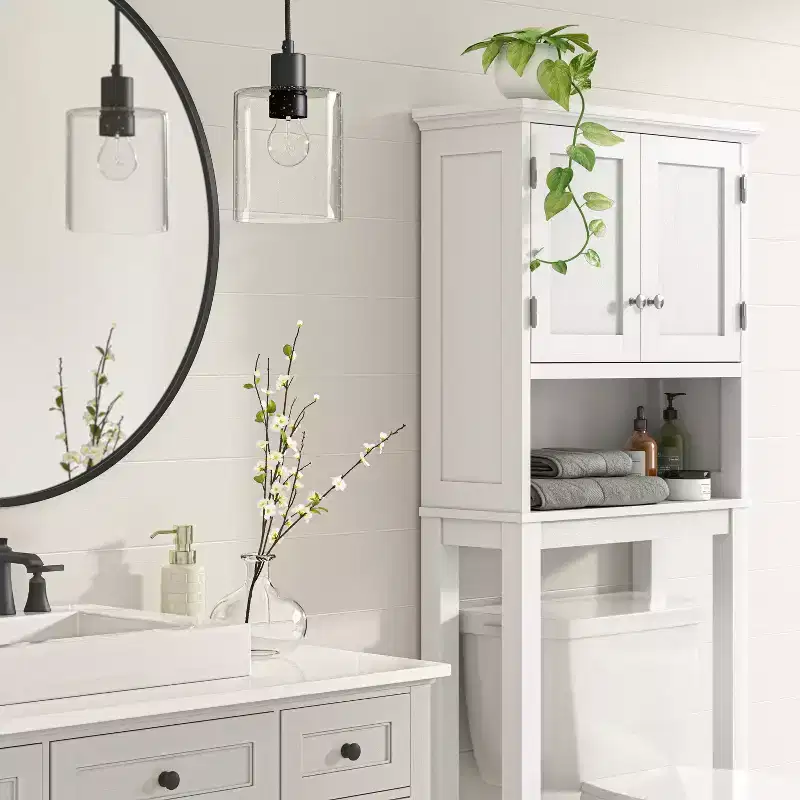 Wood Space Saver Etagere White - Threshold™