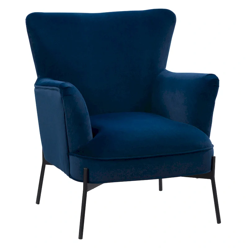 Eliana Modern Wingback Accent Chair
