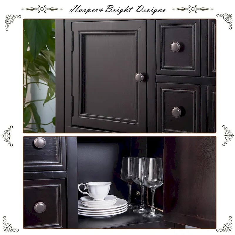 GZMR Cambridge Series Buffet Sideboard Console Table Retro Design