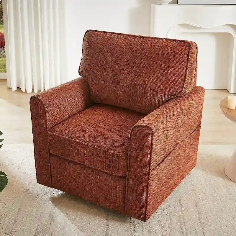 360Swivel Chair Accent Barrel Armchair