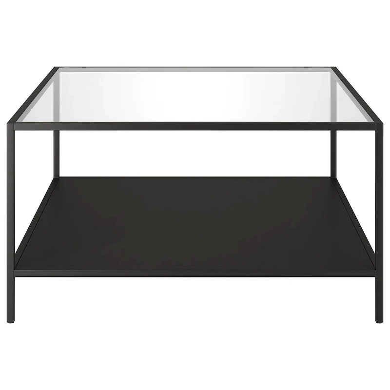 Sivil 32 Square Coffee Table with Shelf