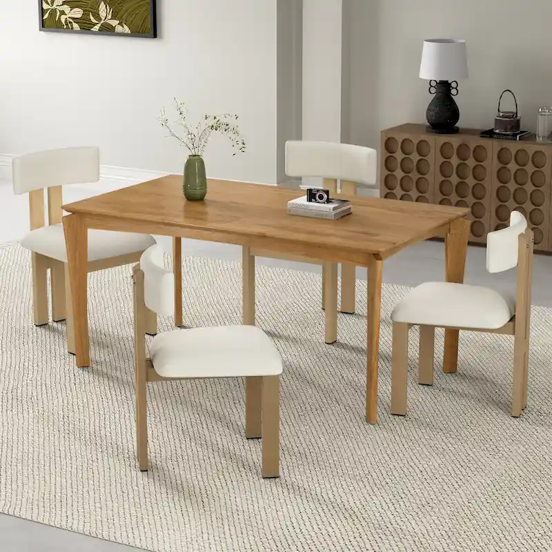 Astura Upholstered Dining Chairs, Iron Frame, Set of 4 by Christopher Knight Home