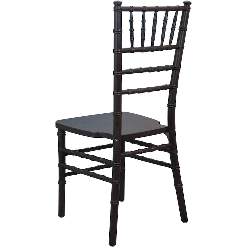Wood Chiavari Chair - 18D x 15.75W x 36H