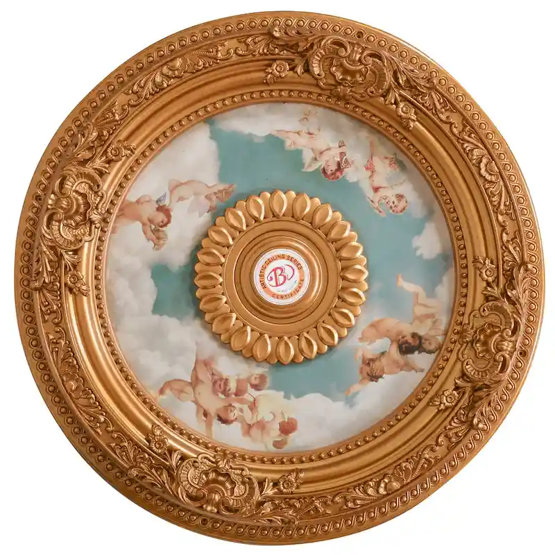 24in Cherub Sky Ceiling Medallion