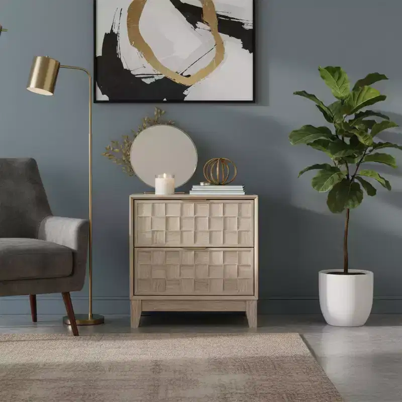 Nightstand with Built-In Charging Station