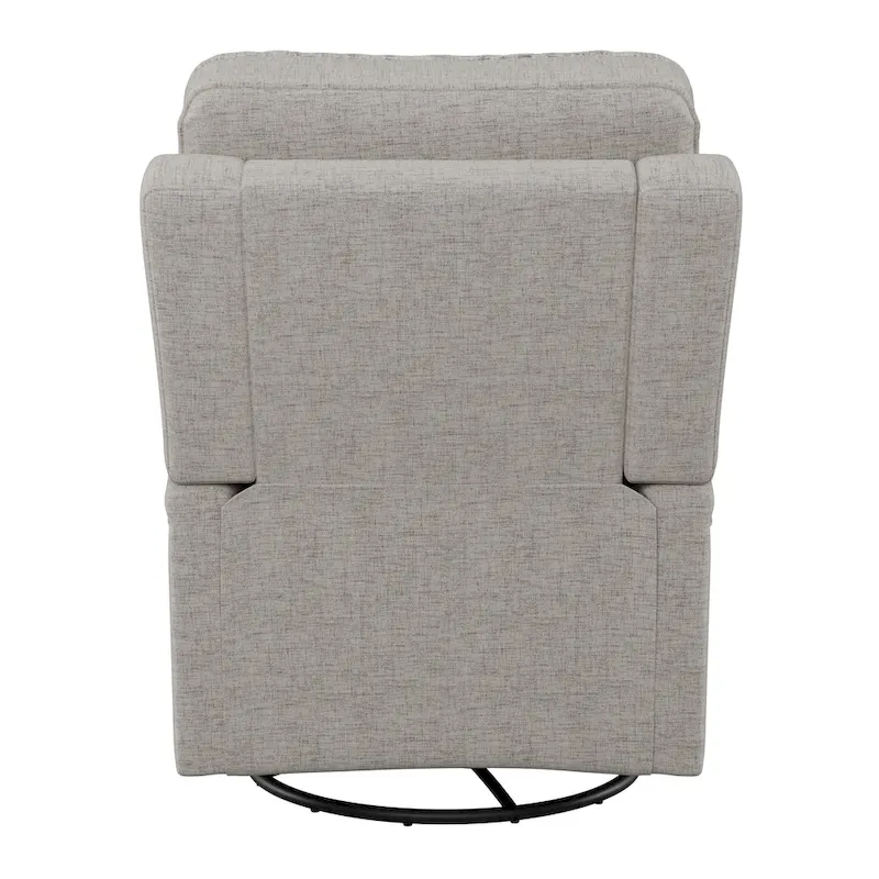 Swivel Glider Recliner Chair with Footrest